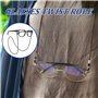 SLAXJNE 2 Pièces Corde À Lunettes, Lanière De Lunettes De Soleil, Corde À Lunettes Simple Et À La Mode, Accessoires De Lunettes,