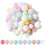 CWPFVQA Lot de 200 Ballons Colorés en Latex
