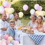 CWPFVQA Lot de 200 Ballons Colorés en Latex, Petits Ballons Décoratifs pour Chambre d'enfant, Accessoires Et Accessoires De Fête