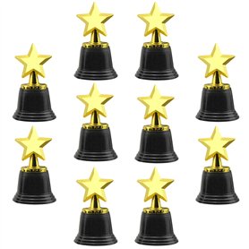 10 pièces de trophées étoiles