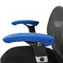 1 Paire Tricot Élastique Tissu Chaise Accoudoir Couvre Bureau Fauteuil Roulant Accoudoir Pad Coudes Avant-Bras Housse De Soulage