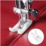 TXErfolg Lot de 4 Pieds de biche en téflon avec revêtement Ultra Glissant pour Machine à Coudre Brother Singer AEG Lervia Medion