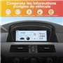 Autoradio Carplay Android 13 [4 Go + 64 Go]pour BMW CCC[2004-2008],écran Tactile de 8,8 ",Carplay/Android Auto/Bluetooth/WIFI/4G