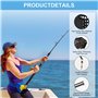Feeder Cage Peche Rotatif en Métal Réutilisable Accessoires de Pêche Ca