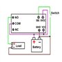 12V Relais Temporisé 0-25s Réglable Module de Contrôle Relais de Temporisation Module de Commutation avec Isolateur Opto-isolant