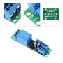 12V Relais Temporisé 0-25s Réglable Module de Contrôle Relais de Temporisation Module de Commutation avec Isolateur Opto-isolant