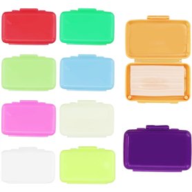Lot de 50 cires dentaires pour appareils dentaires - Multicolore - Cire orthodontique - Parfum fruité - Pour porteurs d'appareil