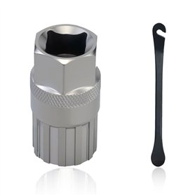 Outil de cassette de vélo - Extracteur de couronne dentée - Accessoire - Extracteur de cassette - Extracteur de pignon de vélo -