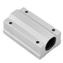 Lot de 2 roulements à billes linéaires SCS12UU - En aluminium - 12 mm - Pour CNC