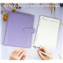Classeurs à feuilles A5 en cuir PU
