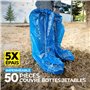 50 Pièces Grands Couvre Chaussures - Imperméable