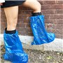 Couvre Bottes Jetables - Protège Chaussures de Pluie, 50 Pièces Grands Couvre Chaussures - Imperméable, Anti-boue, Idéales pour 