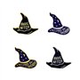 Chapeau de sorcière Broche Basic Witch couleur Pins boucle denim jacket shirt Collier Revers Pin Badge cadeau de la bijouterie (