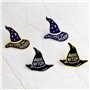 Chapeau de sorcière Broche Basic Witch couleur Pins boucle denim jacket shirt Collier Revers Pin Badge cadeau de la bijouterie (