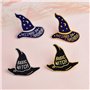 Chapeau de sorcière Broche Basic Witch couleur Pins boucle denim jacket shirt Collier Revers Pin Badge cadeau de la bijouterie (