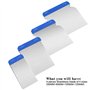Sukudon Lot de 4 couteaux de peinture continentaux sans tige (50 mm + 80 mm + 100 mm + 120 mm)