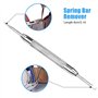 SRXWO Kits et Outils de réparation de Montre avec Tournevis pour Retrait des maillons posage pour Bracelet goupilles Kit de répa