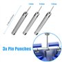 SRXWO Kits et Outils de réparation de Montre avec Tournevis pour Retrait des maillons posage pour Bracelet goupilles Kit de répa