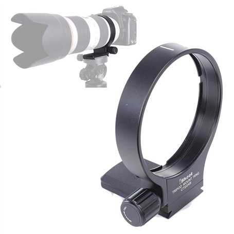 iShoot Bague de fixation pour trépied 78 mm B(W) pour Canon EF 70-200 mm f/2.8L USM/IS USM/IS II USM/III USM