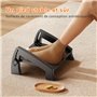 Banaone Repose-pieds de Bureau Ergonomique - Cale Pied Bureau Ajustable en 6 Hauteurs, Support Pied avec Massage, Confort et Cir