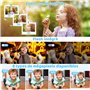 Caméra numérique 4K, GuKKK Appareil Photo Numérique Compact, Caméra HD 48MP avec écran LCD 2,8 Pouces et Zoom numérique 18X Anti