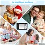 Caméra numérique 4K, GuKKK Appareil Photo Numérique Compact, Caméra HD 48MP avec écran LCD 2,8 Pouces et Zoom numérique 18X Anti