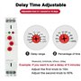 module de relais monté sur rail Din avec 10 fon