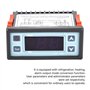 Contrôleur de Température STC-200 Thermostat Numérique Régulation par Micro-Ordinateur Modes de Chauffage par Réfrigération, -40