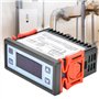 Contrôleur de Température STC-200 Thermostat Numérique Régulation par Micro-Ordinateur Modes de Chauffage par Réfrigération, -40