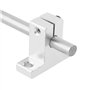 Tige d'Arbre de Rail Linéaire, Palier Linéaire en Acier Aluminium de Commande Numérique par Ordinateur de 400 x 8mm + 2Pcs SC8UU