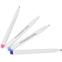 4pcs stylos de marquage en Tissu, Stylo Soluble dans l'eau Auto-disparaissant en Cuir Artisanat Outil de Bricolage sur Mesure St
