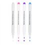 4pcs stylos de marquage en Tissu, Stylo Soluble dans l'eau Auto-disparaissant en Cuir Artisanat Outil de Bricolage sur Mesure St