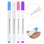4pcs stylos de marquage en Tissu, Stylo Soluble dans l'eau Auto-disparaissant en Cuir Artisanat Outil de Bricolage sur Mesure St