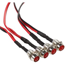 Ejoyous 4pcs Voyant LED en Métal