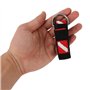 Bande de Main plongée, Sangle Poignet plongée Universelle Longe à Corde Suspendue avec Clip Anneau en Forme D équipement Accesso