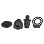 Prise 7 broches, Duokon Prise de remorque à 7 broches Connecteur Adaptateur Support pour Remorque Caravane Remorquage Attelage