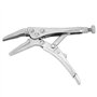 Pinces de verrouillage Set, Ground Mouth Straight Lock Pinces 2Pcs Set Clamp Locking Piers Tools