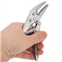 Pinces de verrouillage Set, Ground Mouth Straight Lock Pinces 2Pcs Set Clamp Locking Piers Tools
