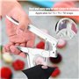 Pinces pression, Bouton Vêtements métal Pince pression Snaps rapide outil for Fastener Accueil Utilisation professionnelle pince