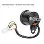 Broco Rétro-éclairage LED 12 V double moto compteur kilométrique Kit Compteur de vitesse Indicateur café Racer