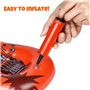 Instruments Gonflable 22Pcs, Guitare Gonflable pour Enfants, Fun Instruments de Musique Accessoires Gonflables pour Les Cadeaux 
