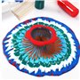 7 PCS Crépines Coulée Acryliques en Silicone de Peinture Kits avec Pinceau