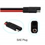 câble d'alimentation automobile 10AWG pour batteries de panneau
