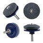 Koowaa Affûteuse de Lame de Tondeuse à Gazon Affûteuse de Tondeuse pour Perceuse électrique Perceuse à Main Outils de Jardin Gaz