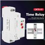 AC/DC 12V-240V GRT8-B1 Mini relais de temporisation de coupure