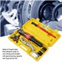 Extracteur hydraulique 5T Extracteur de moyeu de roue avec 3 griffes de traction pour moyeux de traction, brides, engrenages et 