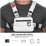 Hommes Femmes Sacs À Bandoulière Tactique Poitrine Rig Sac en Plein Air Hip Hop Streetwear Sport Sacs Poitrine Poche Taille Harn