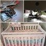 DeWin Ruffler Presser pédale Couture, Ruffler Presser pédale Brother Compatible Brother Singer Homegrown Machine à Coudre Access