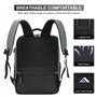 HOMIEE Sac à Dos Cabine Léger pour Ryanair, Sac à Dos Voyage Ordinateur Portable 15,6 Pouces, Bagage à Main avec Chargement USB 