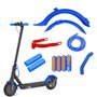 Gleamydot Garde-Boue arrière et Avant de Scooter, Kit de Remplacement pour poignées pour Xiaomi Xiaomi Mi M365 / M365 Pro Trotti
